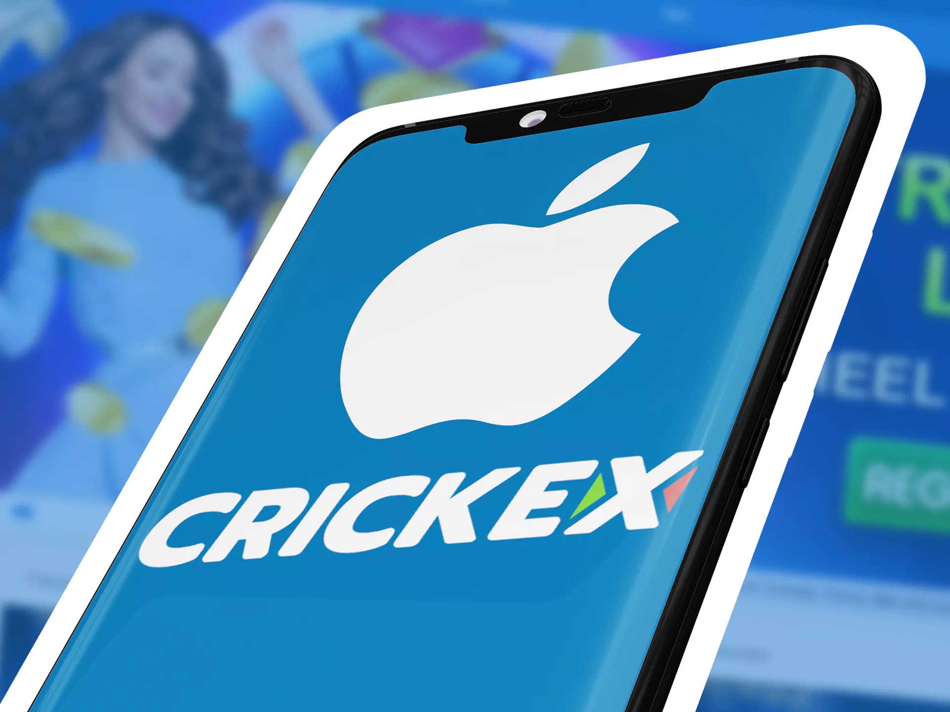 Install Crickex app on your iOS phone.