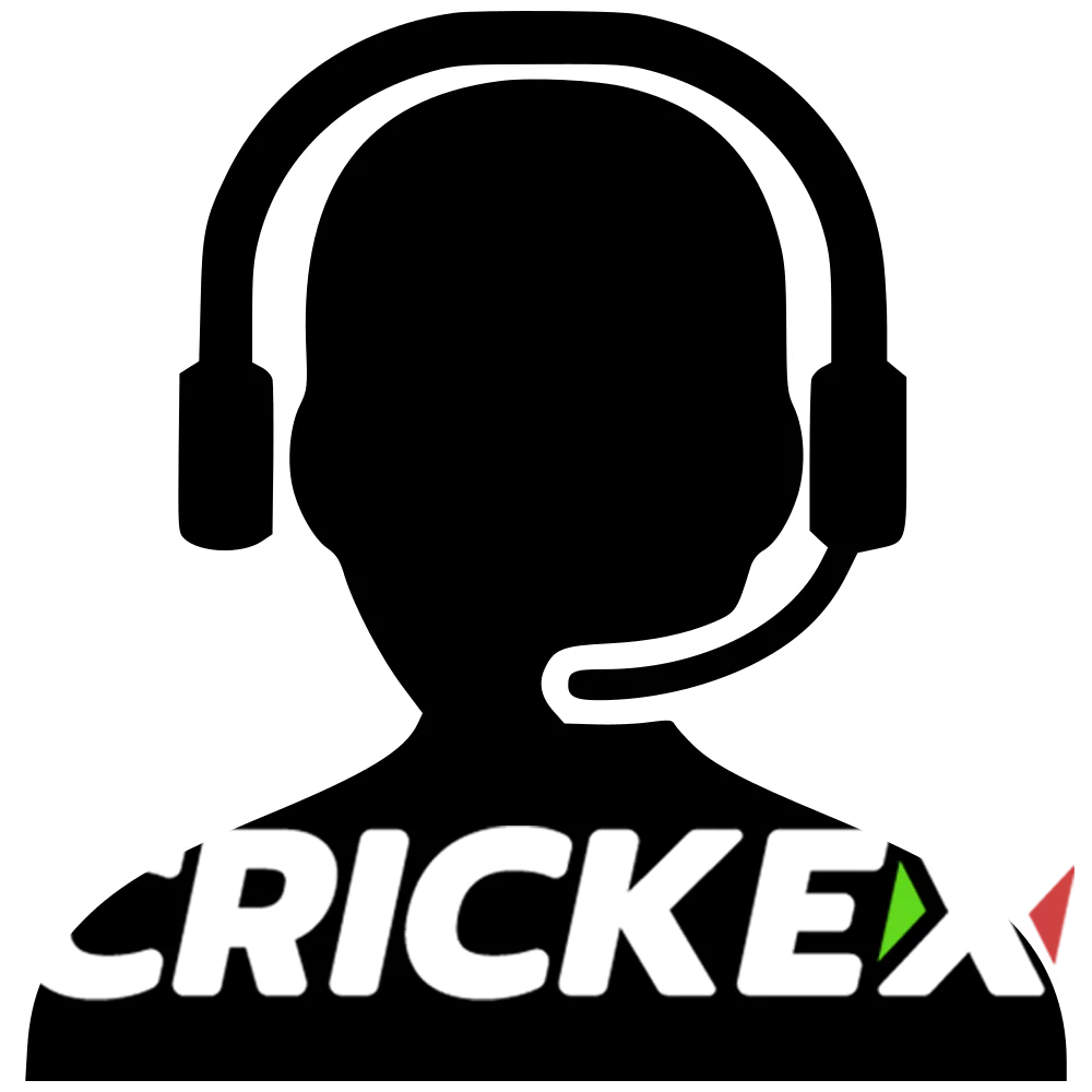 Ask support for help with betting at Crickex.