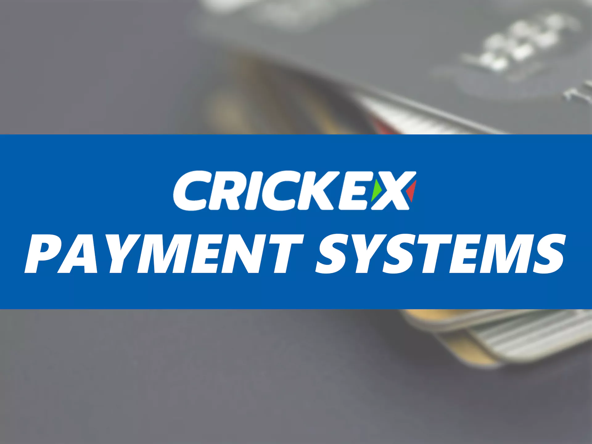 Choose from various payment systems for withdraw.