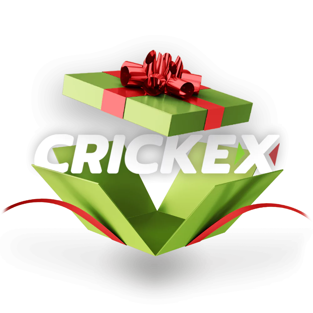 Learn how to get a bonus from Crickex on betting or playing casino games.