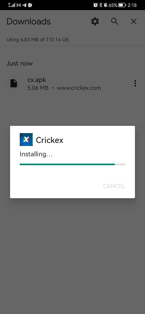 ऐप इंस्टॉल करें और Crickex के साथ बेटिंग शुरू करें।