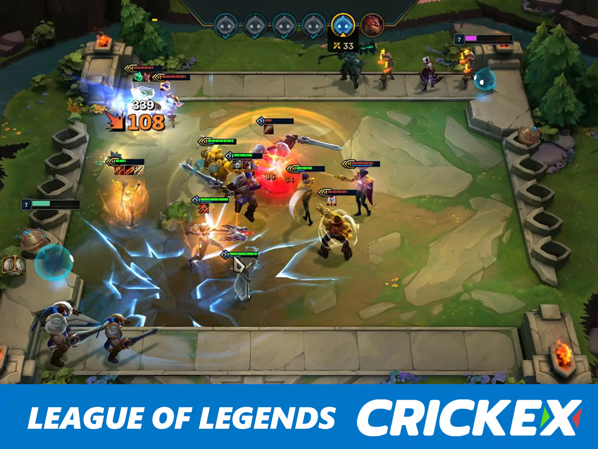 Crickex offers betting on LoL in India.