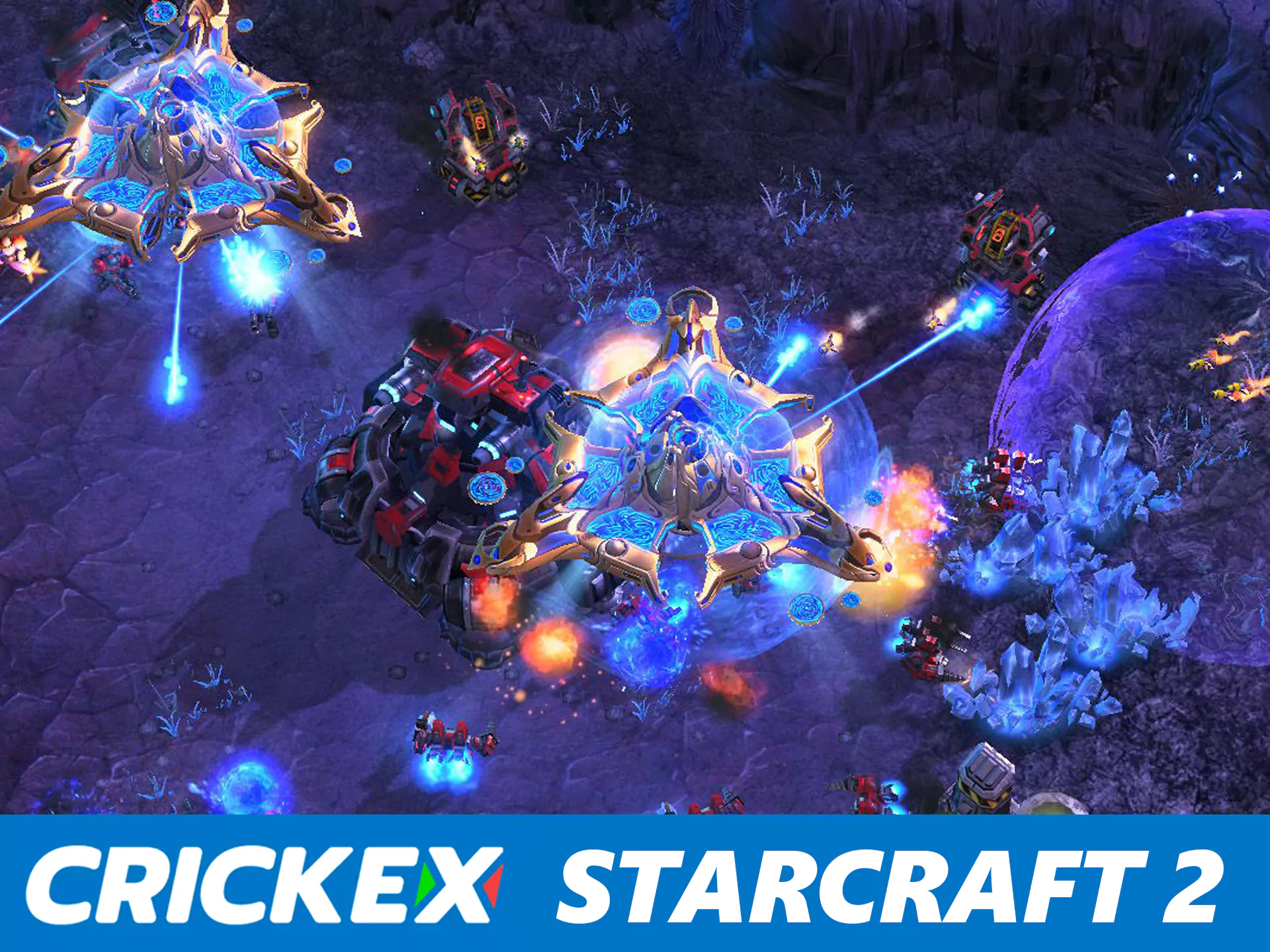 Crickex offers betting on Starcraft 2 in India.