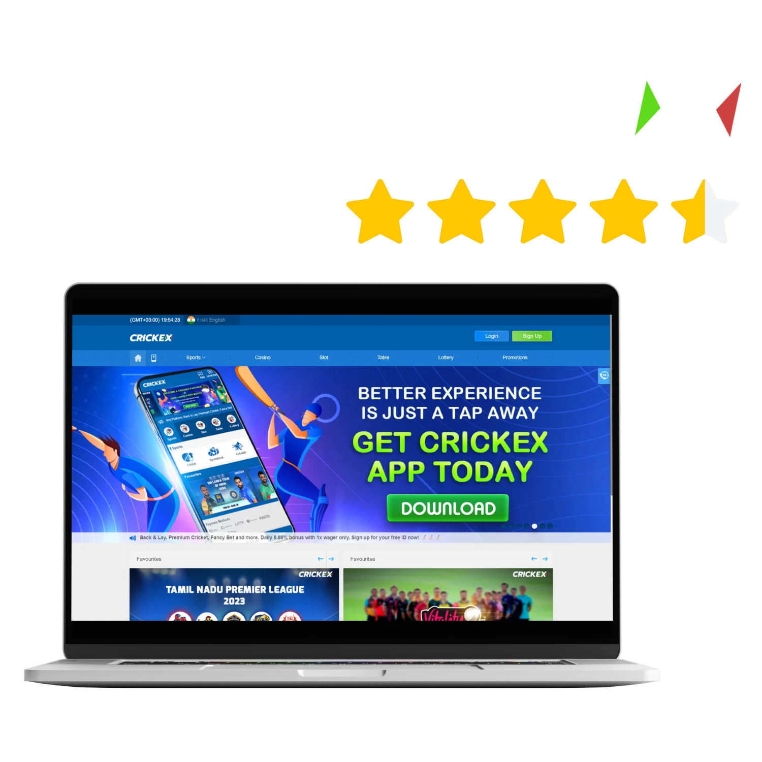 Read about the reviews of real users of Crickex.
